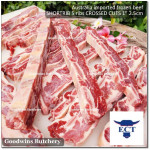 Beef rib SHORTRIB daging iga sapi frozen Australia GREENHAM crossed cuts for galbi bulgogi 3/8" 1cm (price/kg 11-12pcs)